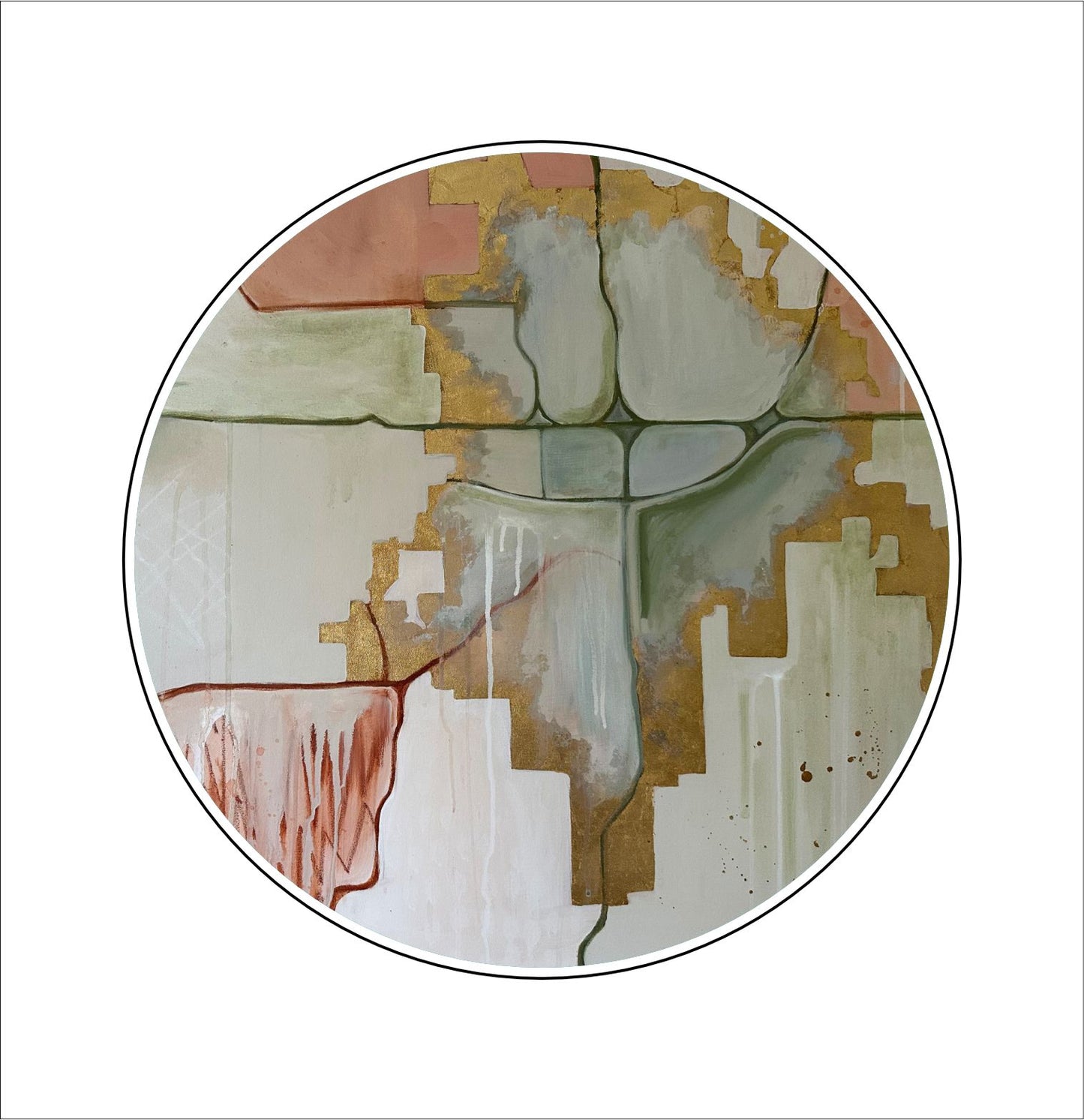 Lincoln Parish Coaster | 0.25" Acrylic With Cork | Case Bundle any 16+ (Pack of 4)