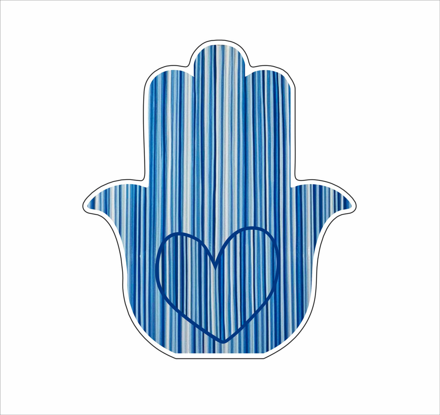 MAF-003 HamsaBlockBlue | 0.75Acrylic Contour | Case of 25
