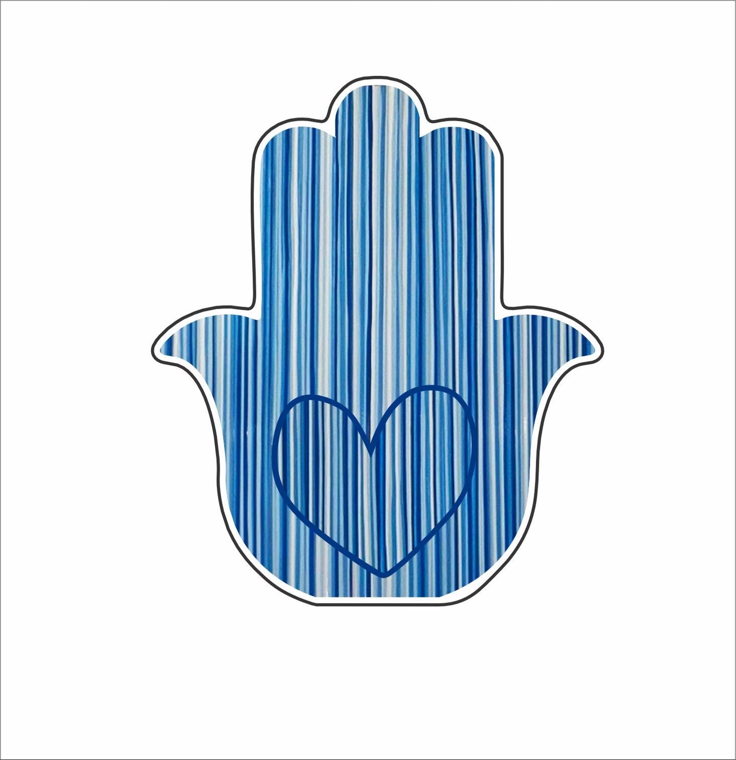 MAF-004 HamsaBlockBlue Mini | 0.50Acrylic Mini |