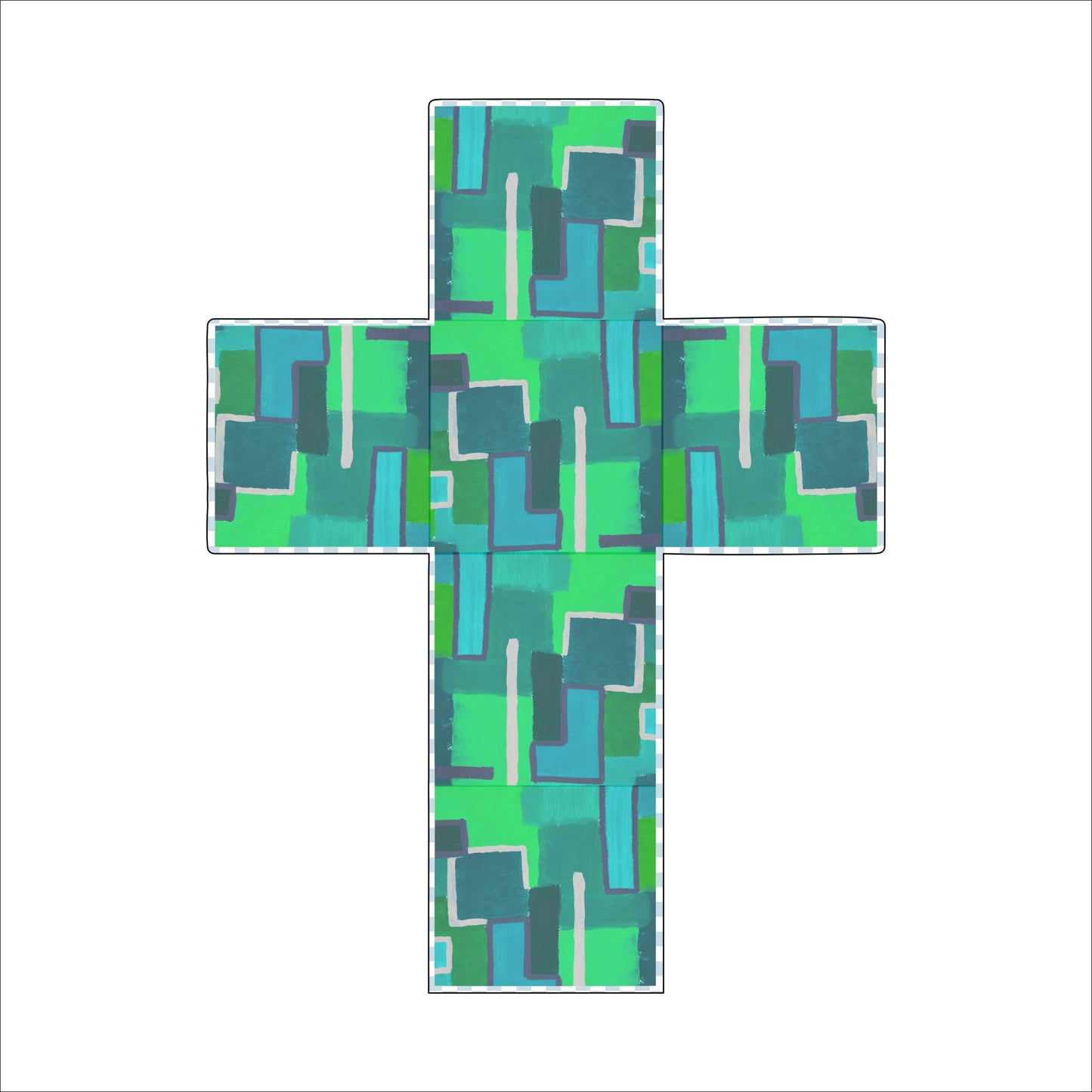 Parks and Pool Cross | 0.75in. Acrylic Cutout | Case (any 10+)