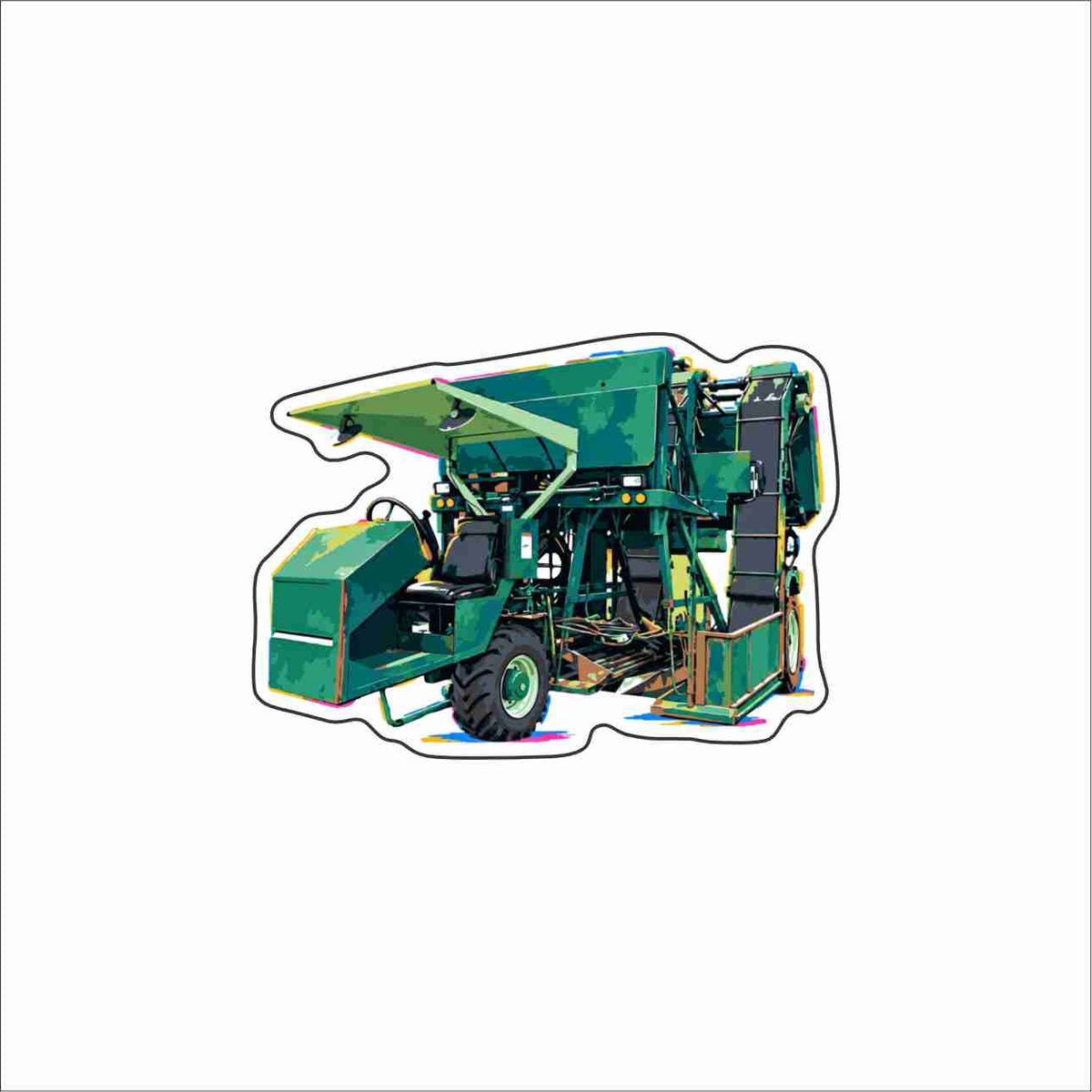MBN-018 Tobacco Equipment Magnet | 0.50Acrylic Magnet | Case of 5