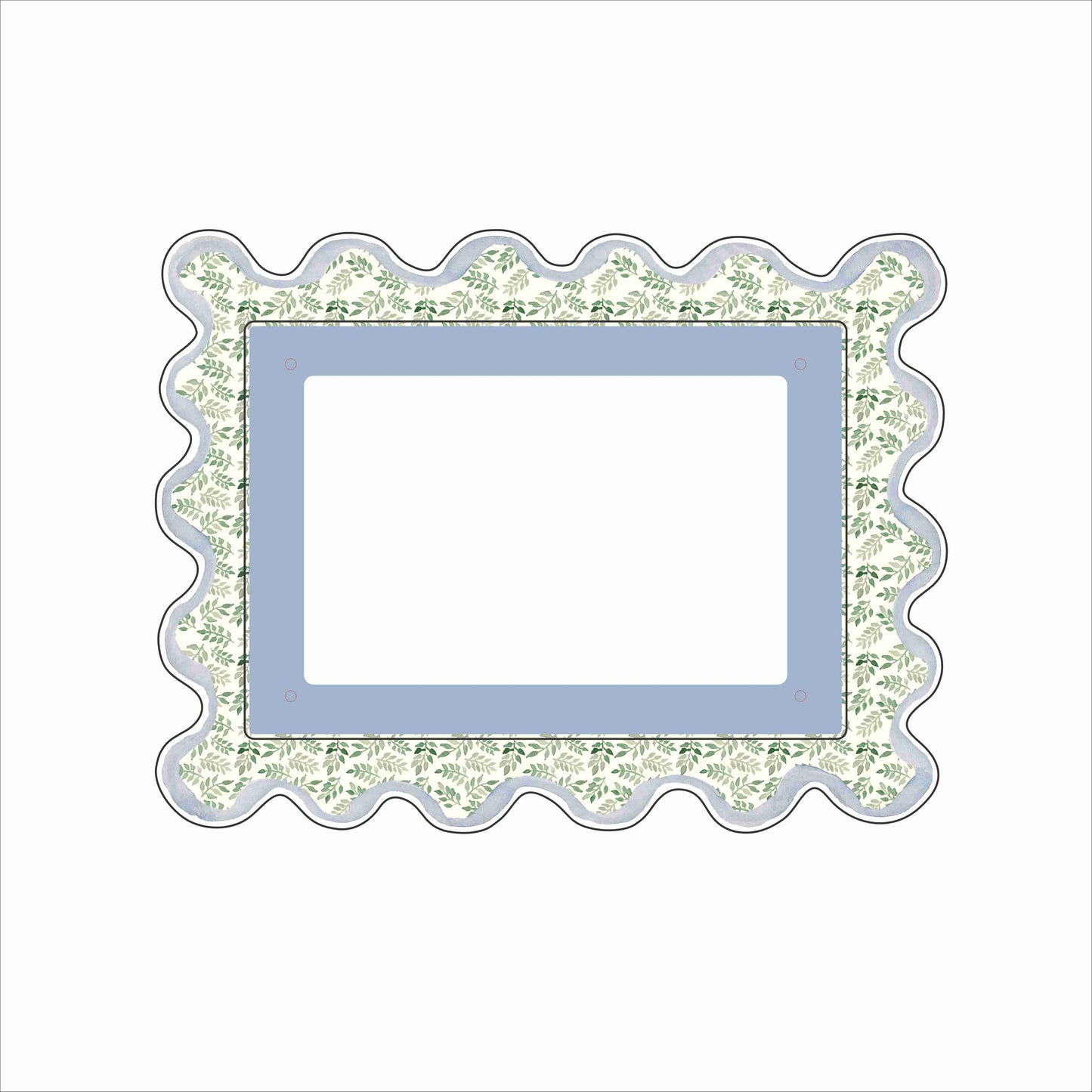 MCA-035 Ivy Wave Picture Frame | 0.25Acrylic Picture Frame