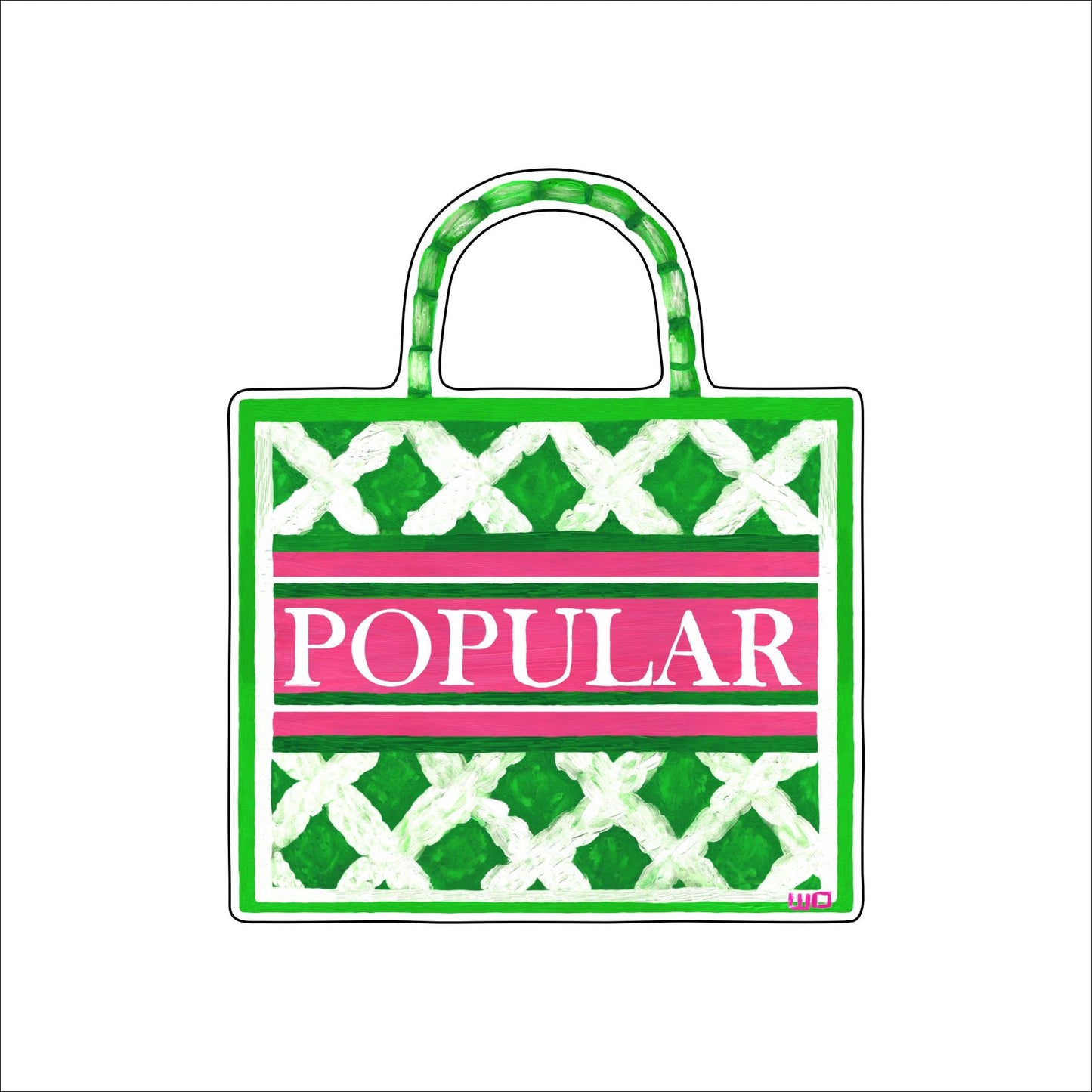 MEG-003 WICKED Popular | 0.25in. Acrylic Ornament |