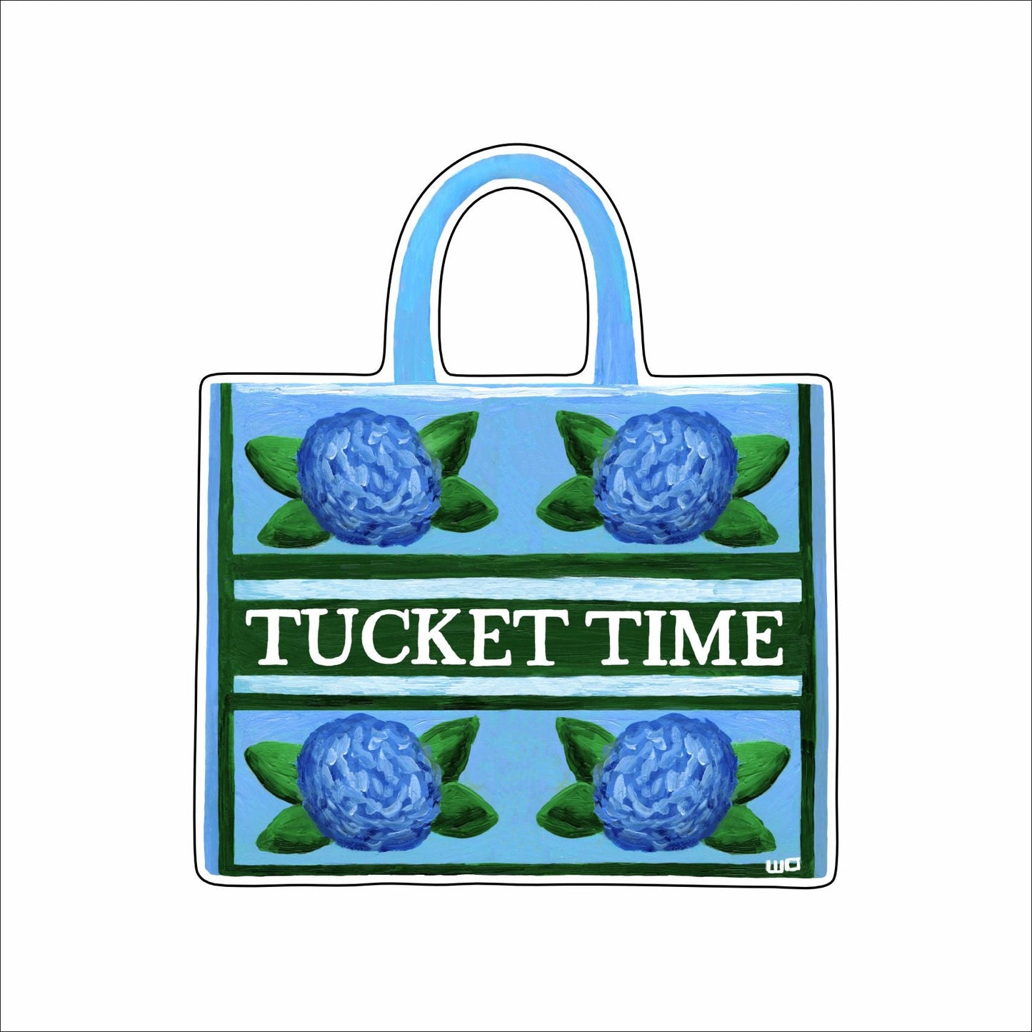 MEG-021 Tucket Time | 0.25Acrylic Ornament |