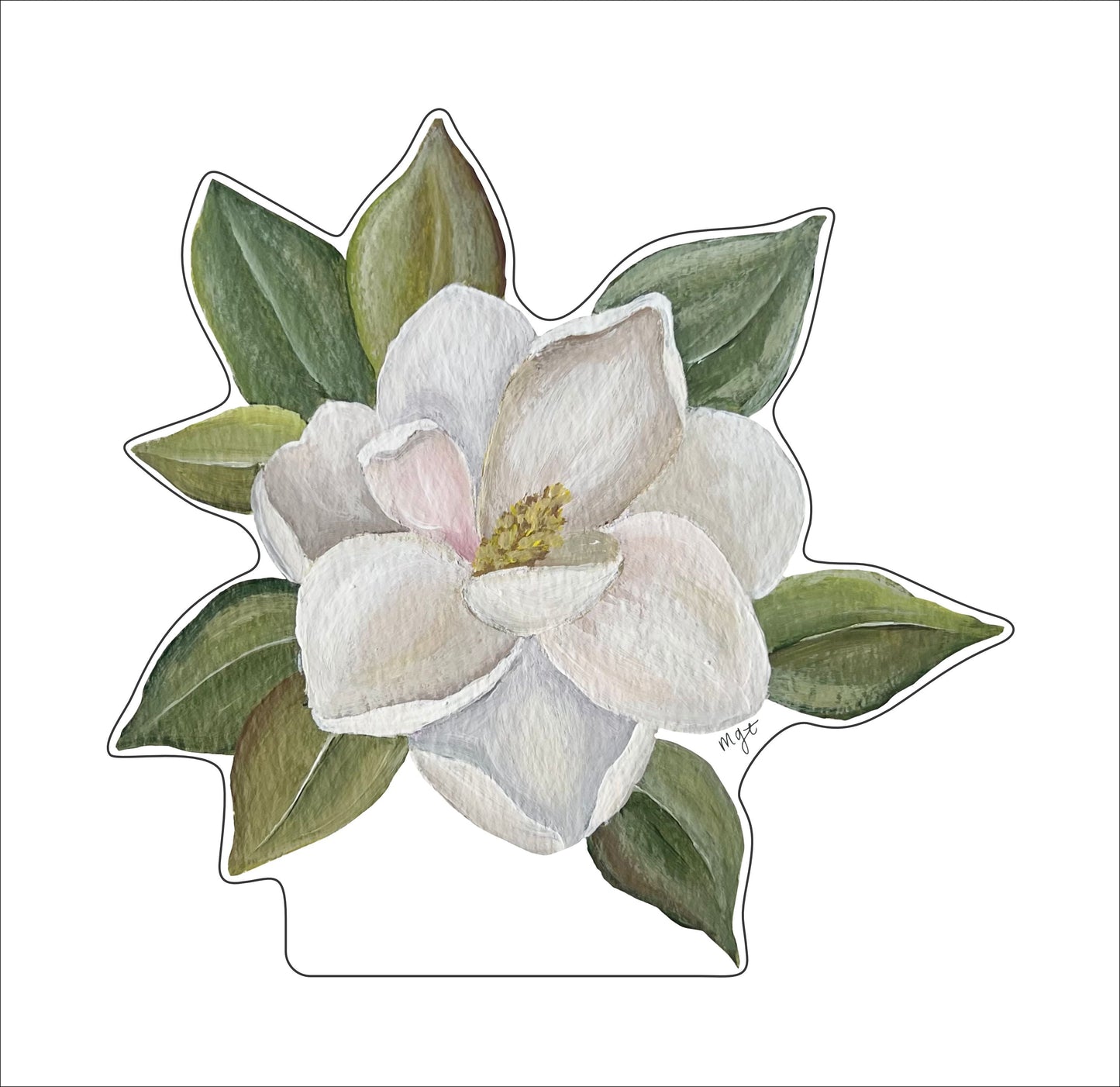 Magnolia | 0.75in. Acrylic Cutout | Case Bundle of 25