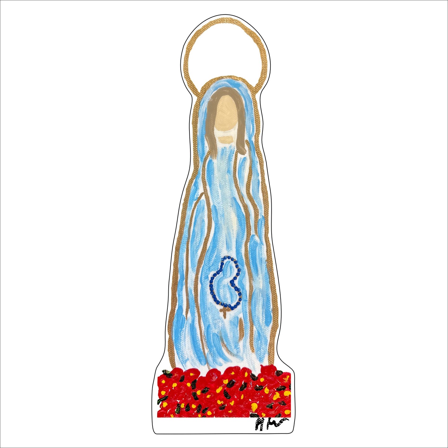 MHA-002 Mary 2 | 0.75in. Acrylic Cutout