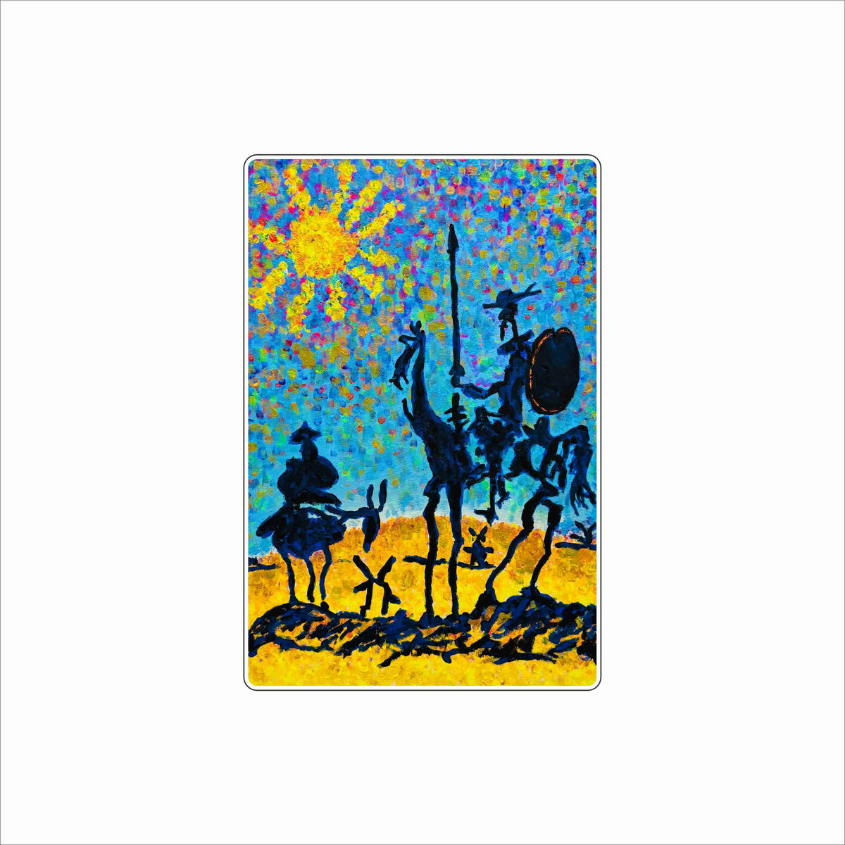 MHS-001 La Mancha Campaign Block | 0.75Acrylic Contour