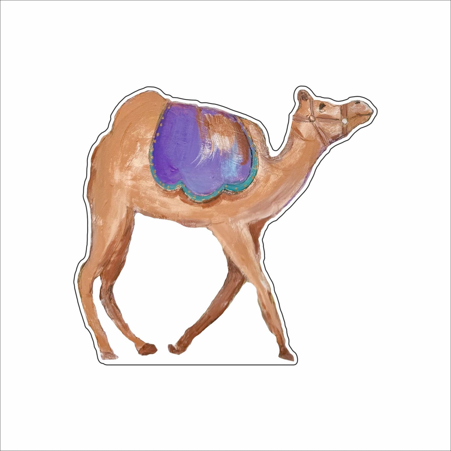 MKD-068 Nativity Camel | 0.75Acrylic Contour | Mix & Match (10+)