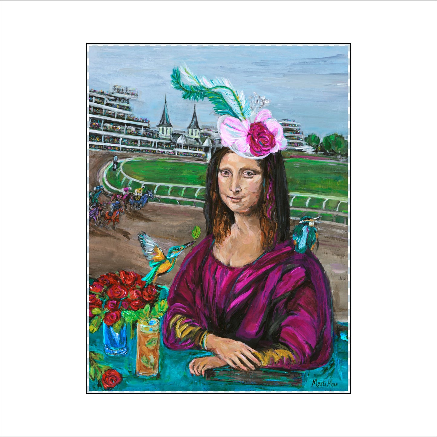 Mona Lisa Mini | 0.50Acrylic Mini | Case (any 10+)
