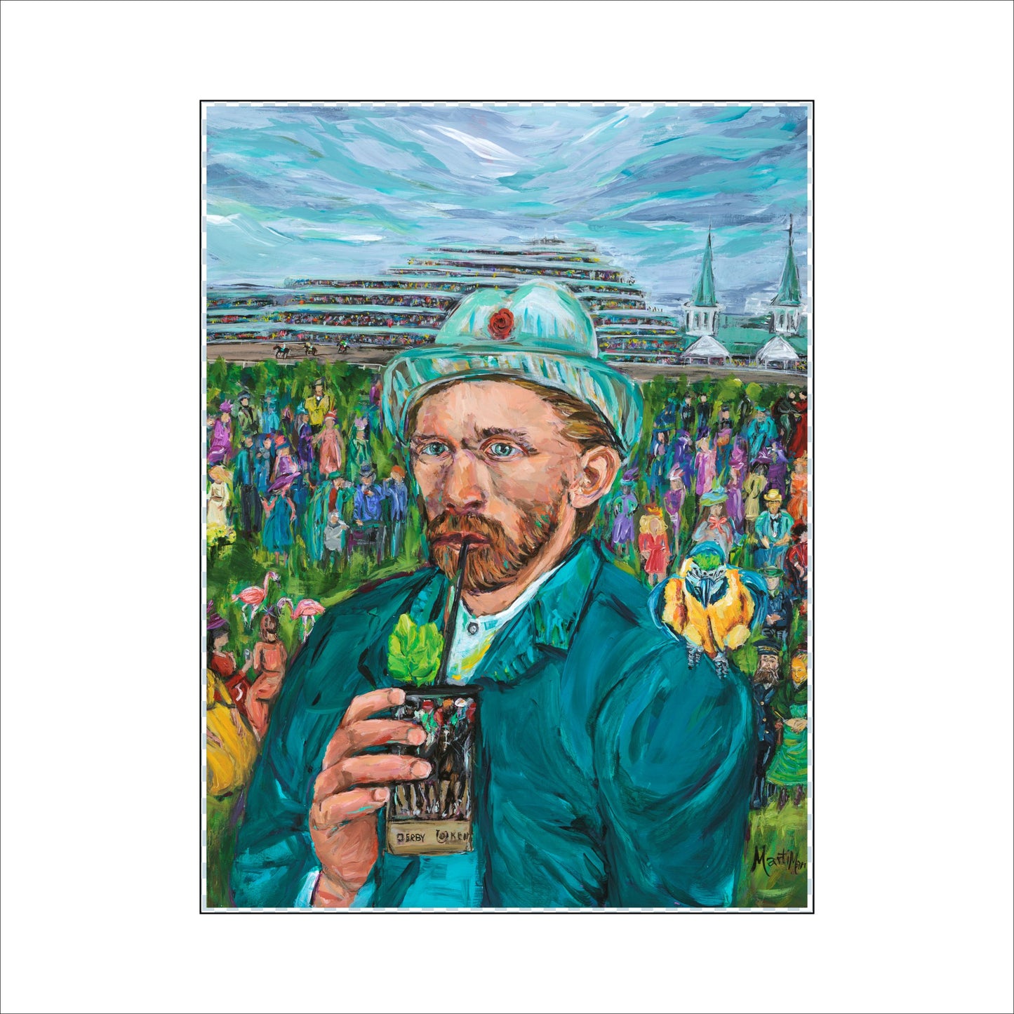 Van Gogh | 0.75in. Acrylic Cutout