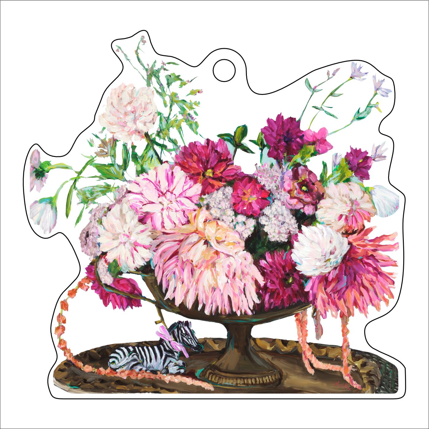 MOO-045 Be Brave Enough | 0.25in. Acrylic Ornament