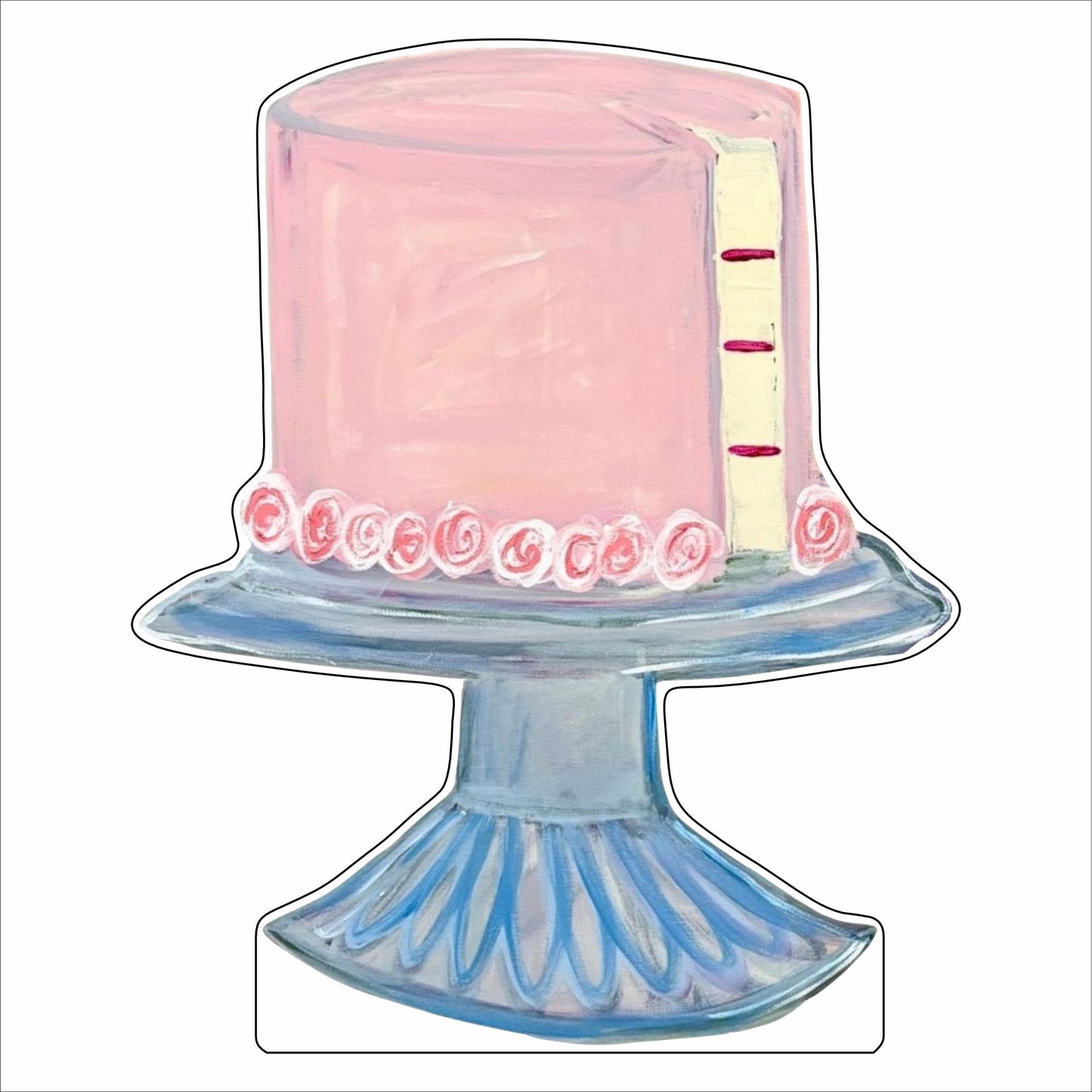 MPA-001 Pink Cake | 0.75Acrylic Contour |