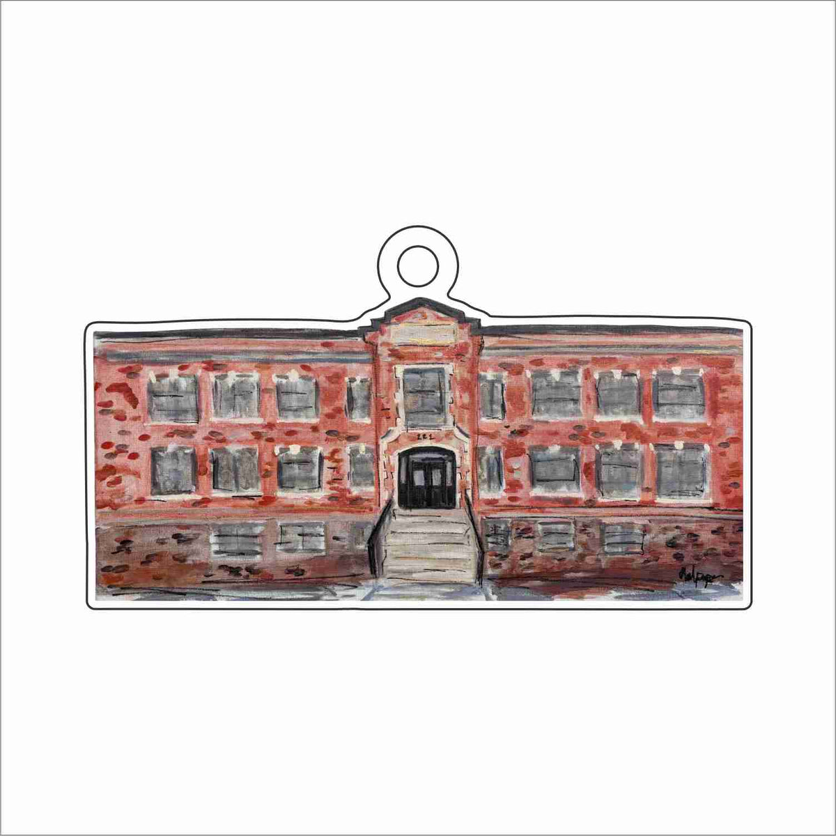 MPA-010 McFadden Ornament | 0.25Acrylic Ornament