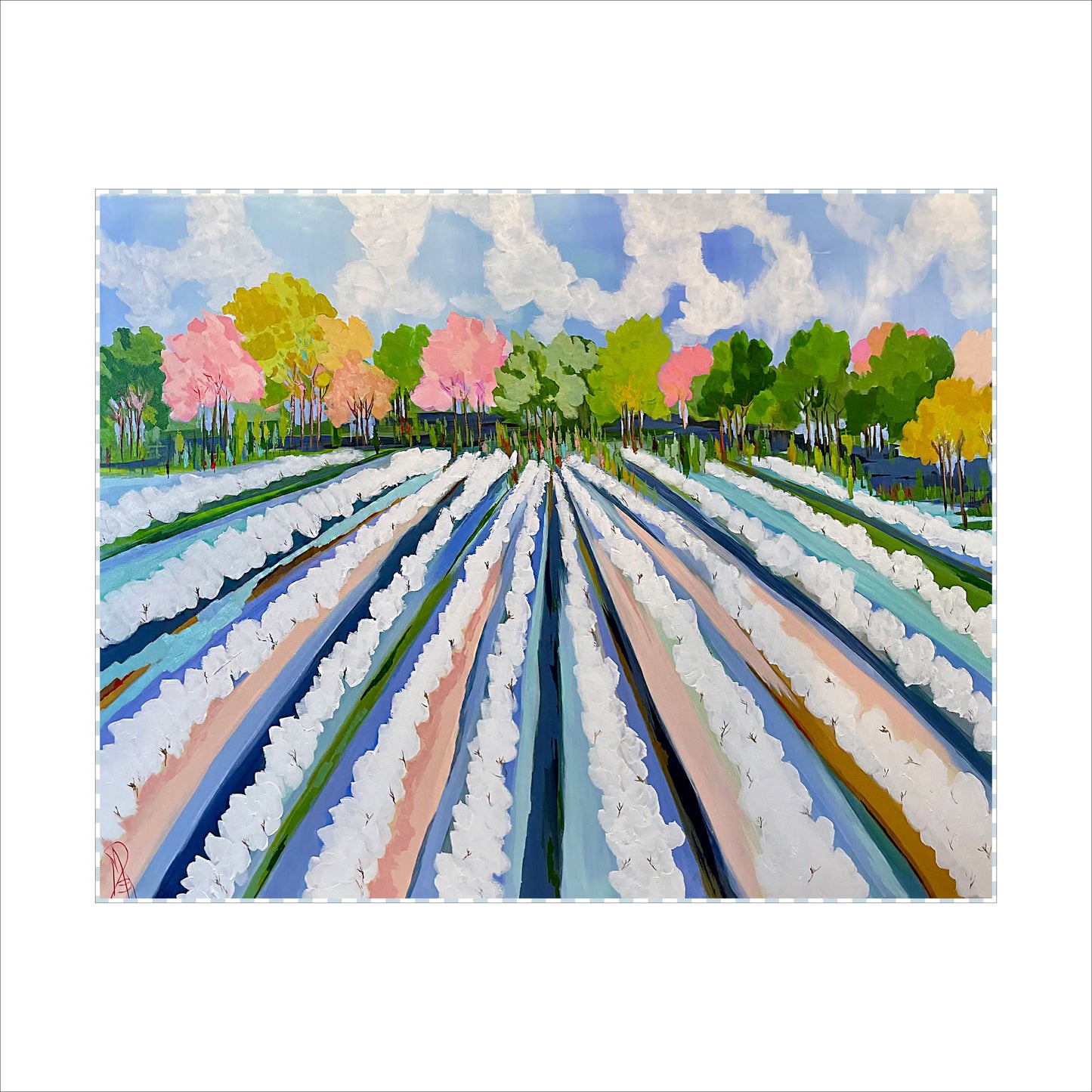 Fields Block | 0.75in. Acrylic Cutout 8x10 | Single