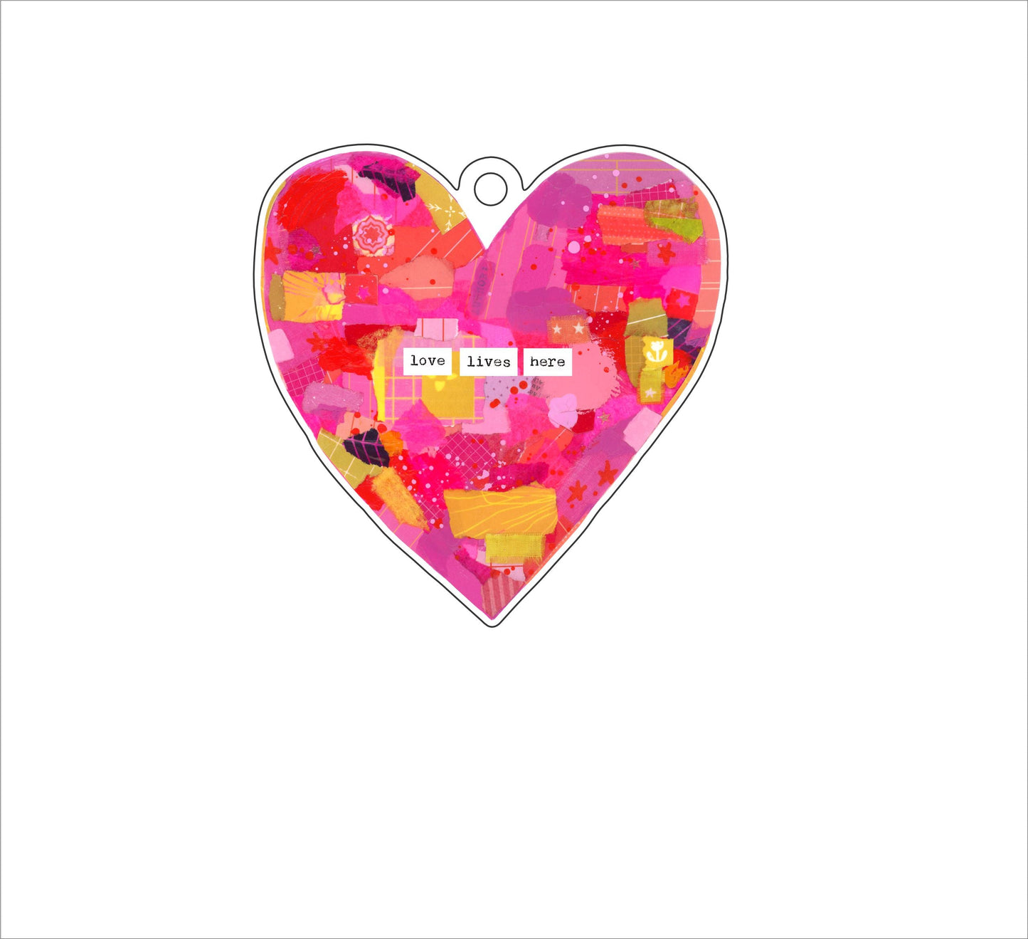 MWA-002 loveliveshere Ornament | 0.25Acrylic Ornament |