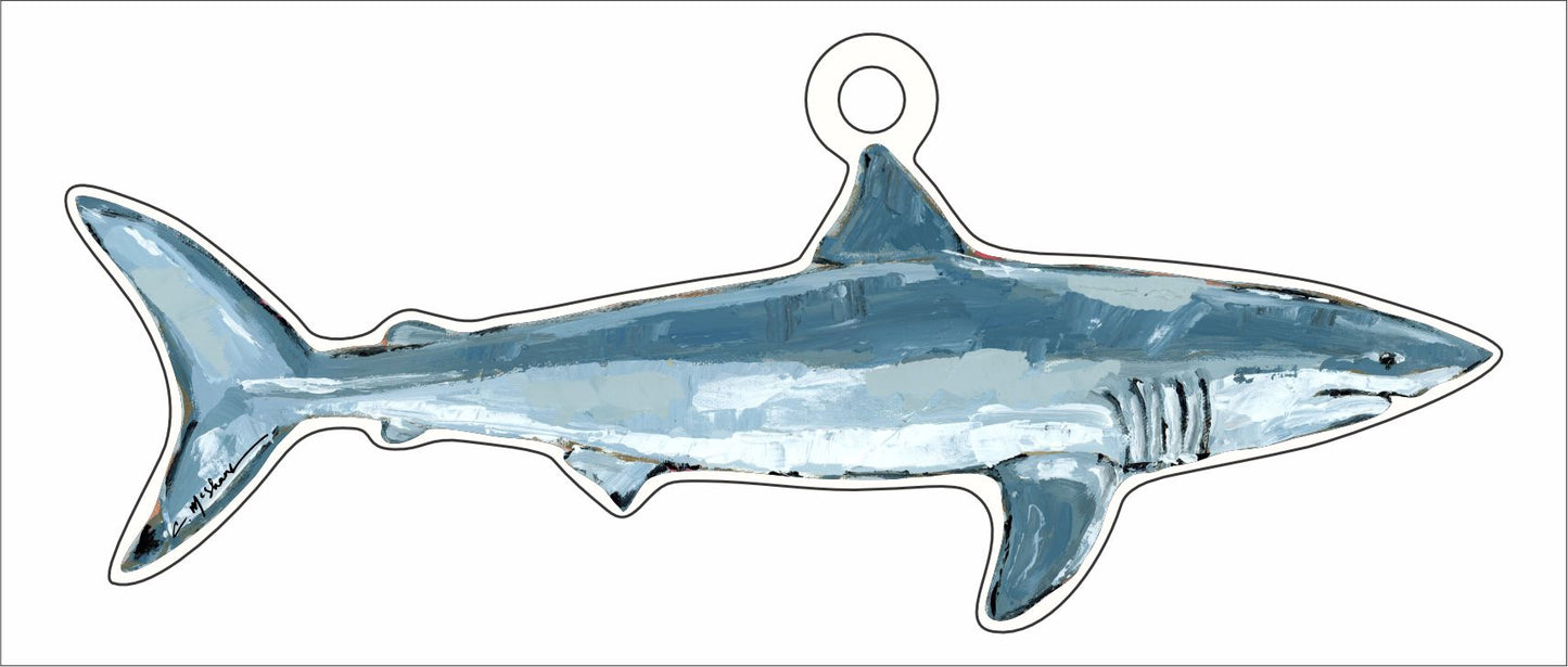Mako Sharks | 0.25in. Acrylic Ornament | Case of 25