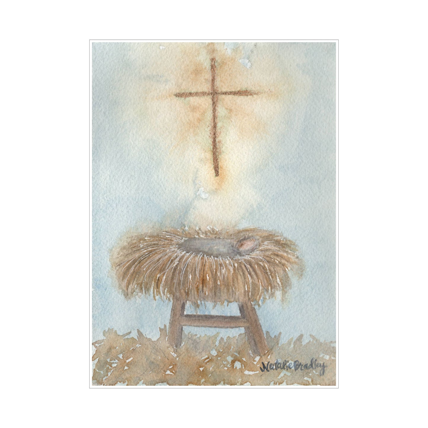 Manger Block | 0.75in. Acrylic Cutout 5x7 | Case (any 10+)