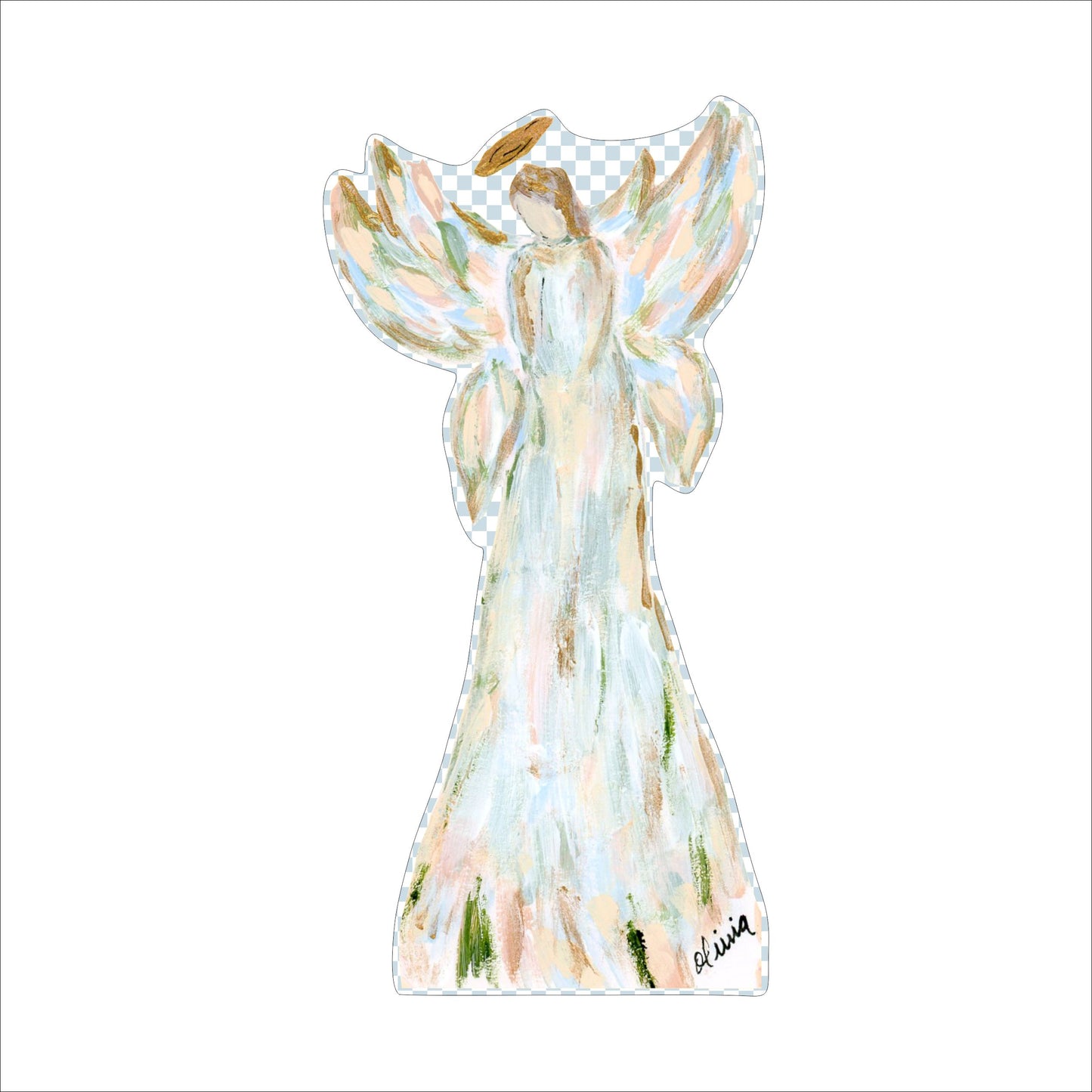 OMA-003 Angel | 0.75in. Acrylic Cutout | Case Bundle any 10+ (Pack of 1)
