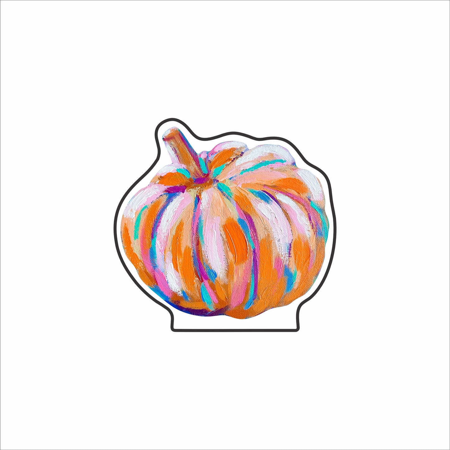 PPP-014 Painterly Pumpkin Mini | 0.50Acrylic Mini Contour