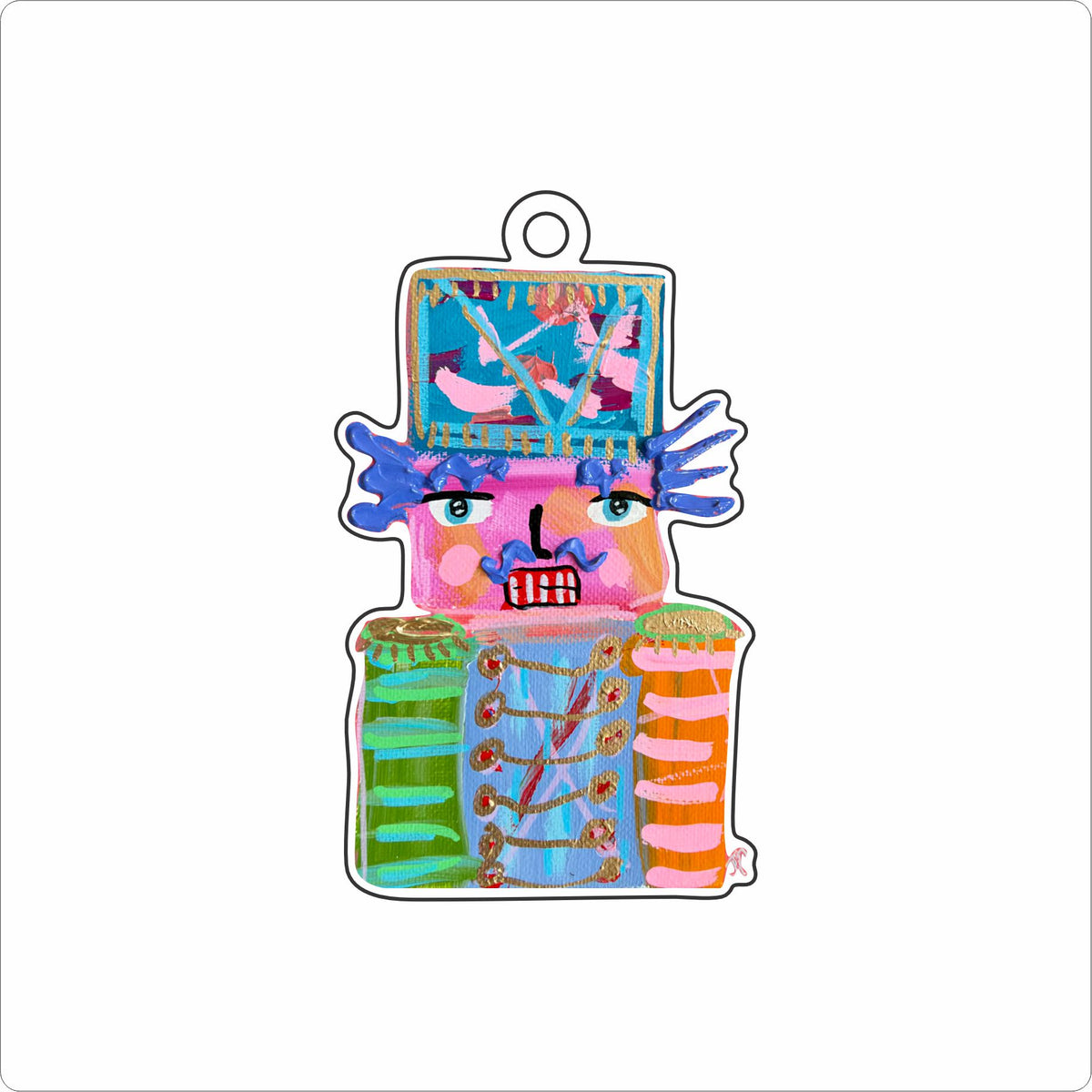 PPP-023 Nutty Ornament | 0.25Acrylic Ornament