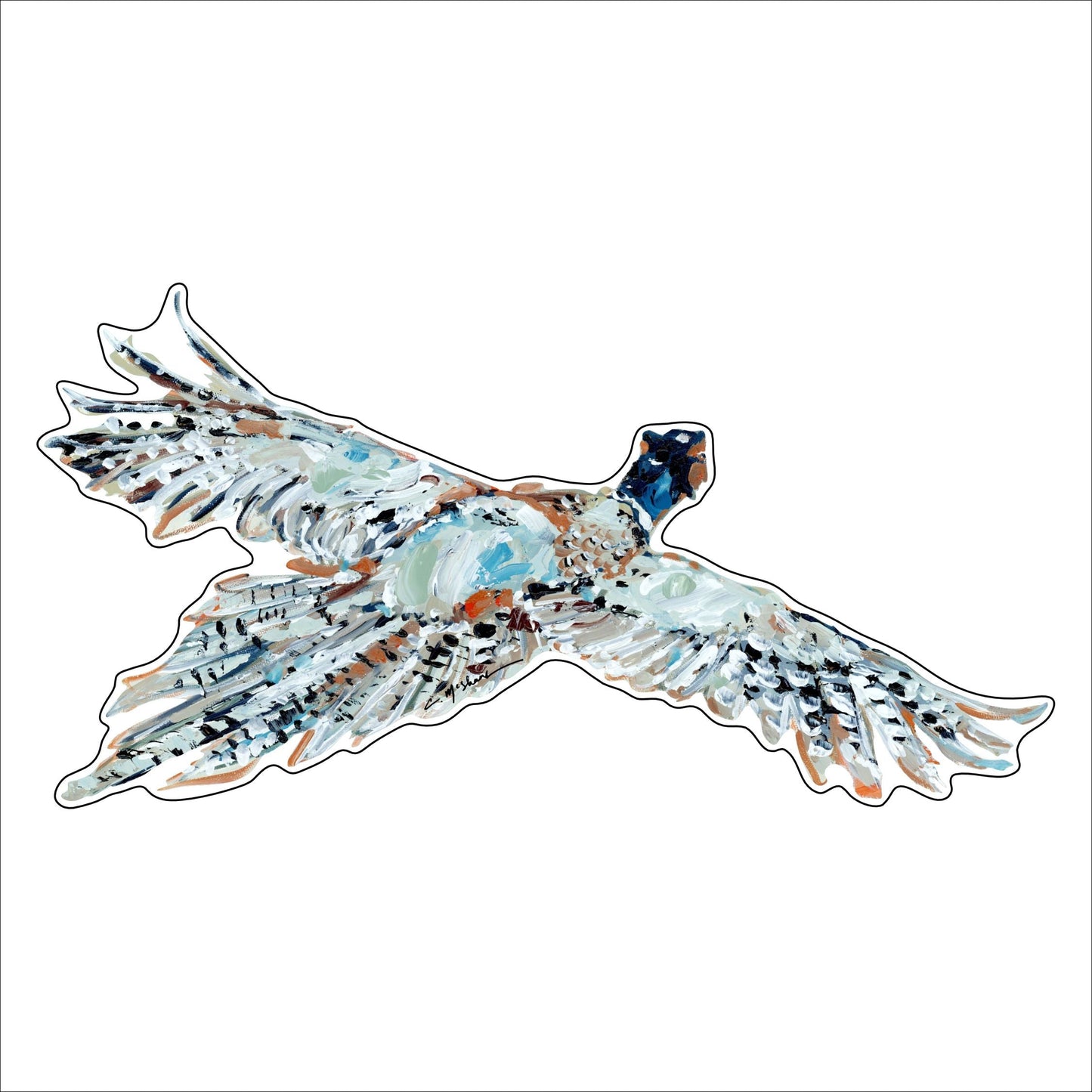 Pheasant | 0.50in. Acrylic Mini | Case of 25