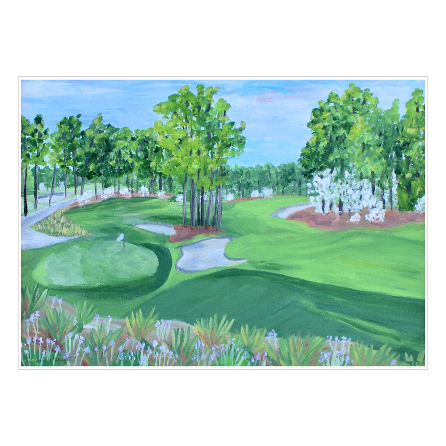 Pinehurst | 0.75in. Acrylic Cutout | Case (any 10+)