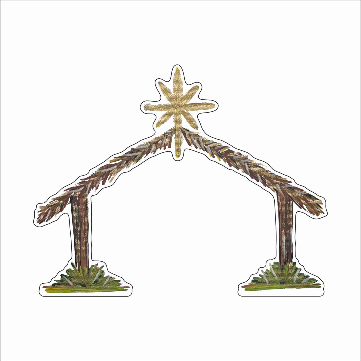 ROC-005 Barn | 0.75Acrylic Contour