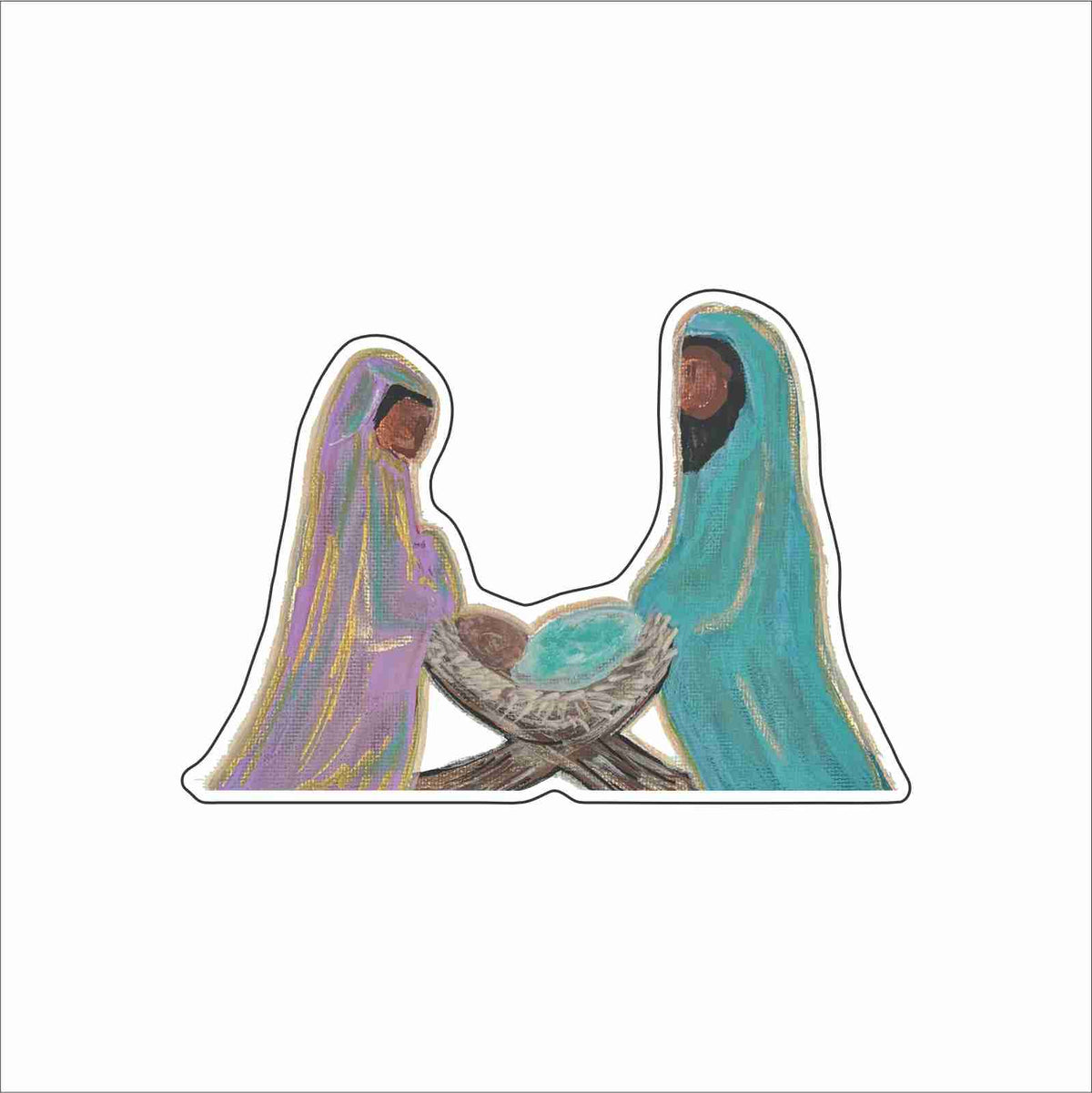 ROC-006 Holy Family Mini | 0.50Acrylic Mini Contour