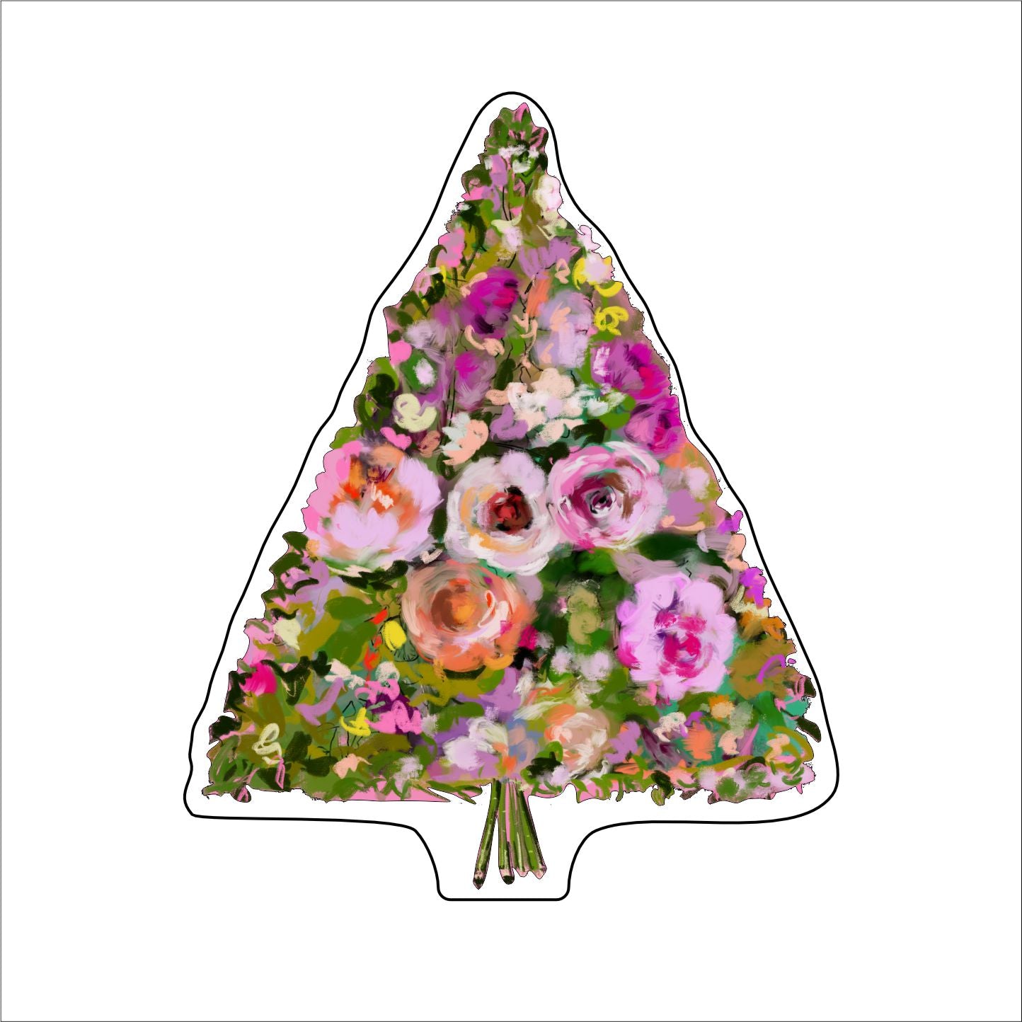 SDH-003 Flower Tree Mini | 0.50Acrylic Mini |