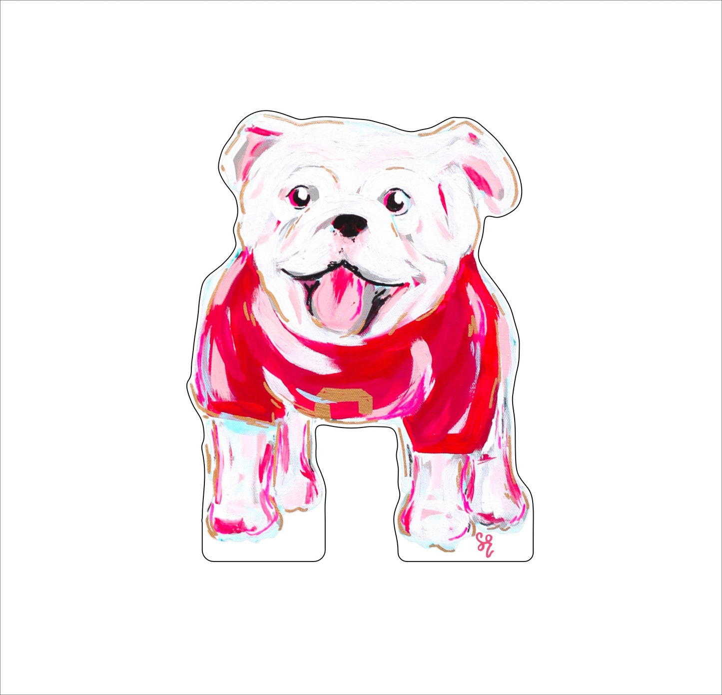 Bulldog | 0.75in. Acrylic Cutout | Case (any 10+)
