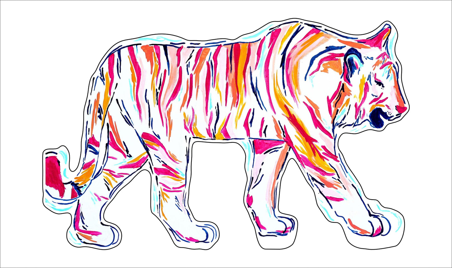 Tiger | 0.75in. Acrylic Cutout | Case (any 10+)