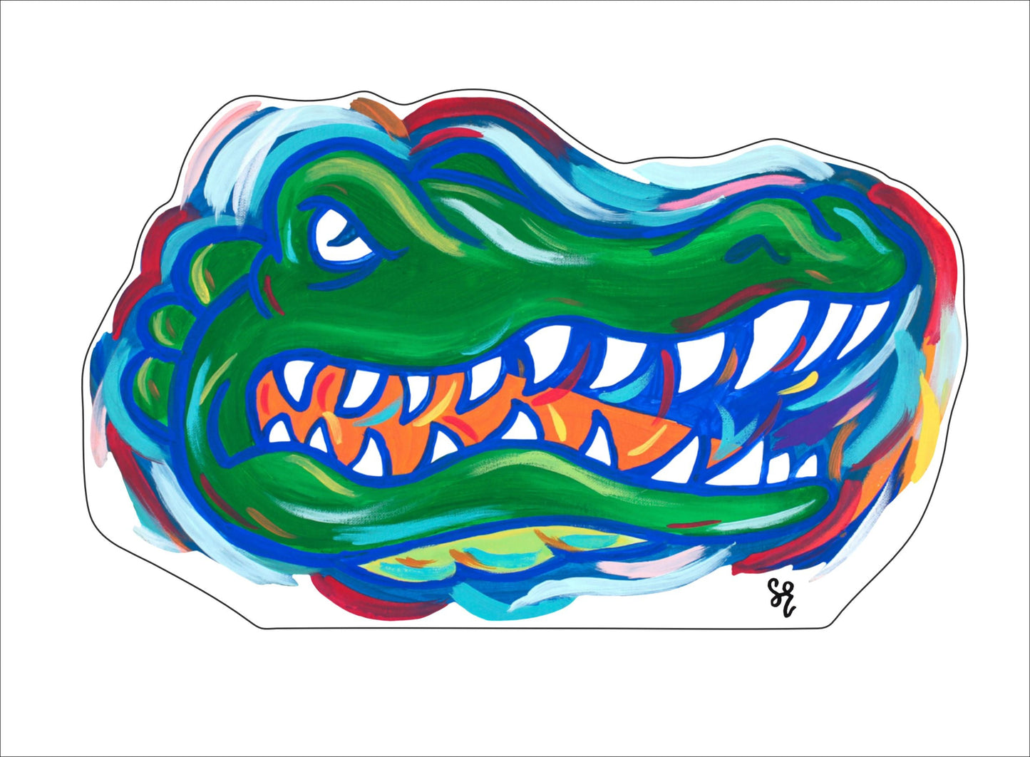 SRO-014 Gators | 0.75Acrylic Contour |