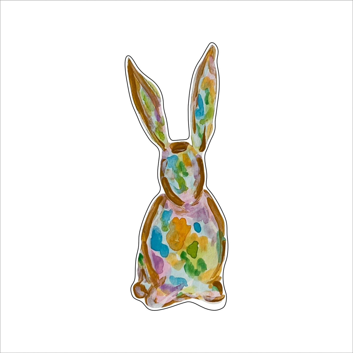 SVA-007 Triple Bunny - Bunny B | 0.75in. Acrylic | Case (any 10+)