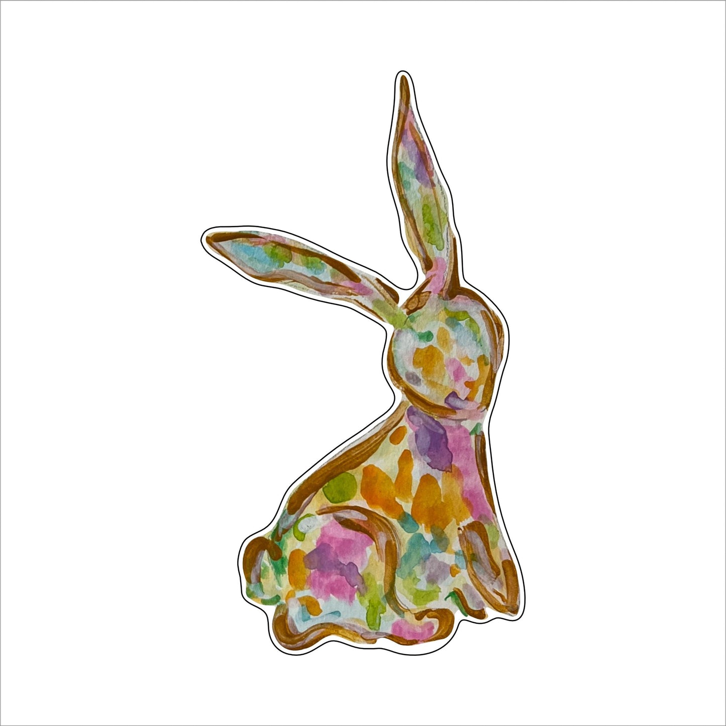 SVA-007 Triple Bunny - Bunny C | 0.75in. Acrylic | Case (any 10+)