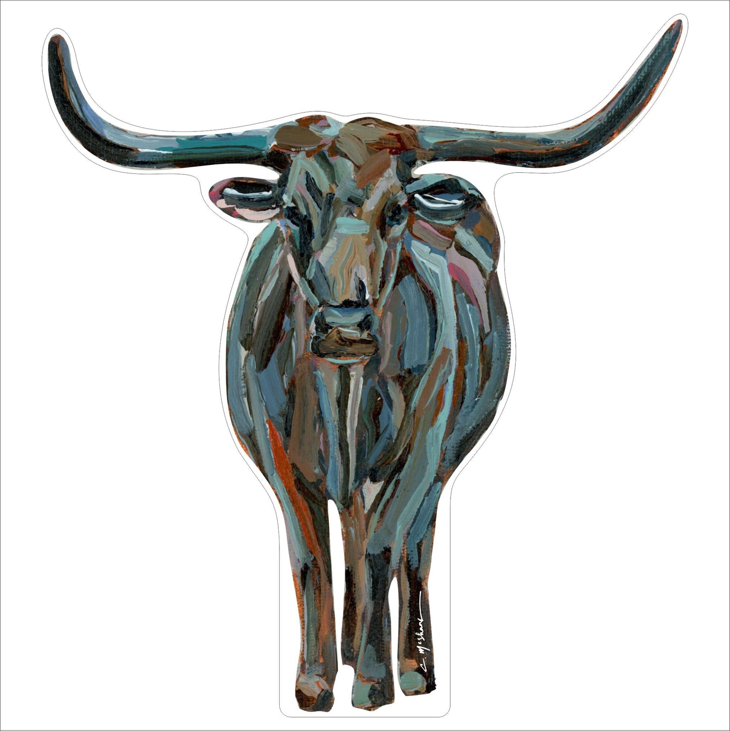 True Grit Longhorn | 0.50in. Acrylic Mini | Case of 25