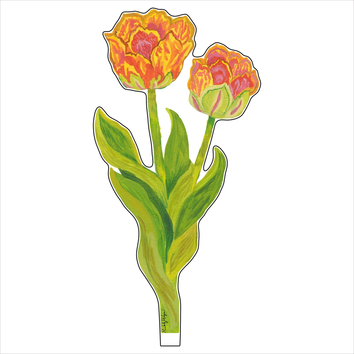 Tulips | 0.25in. Acrylic Floral
