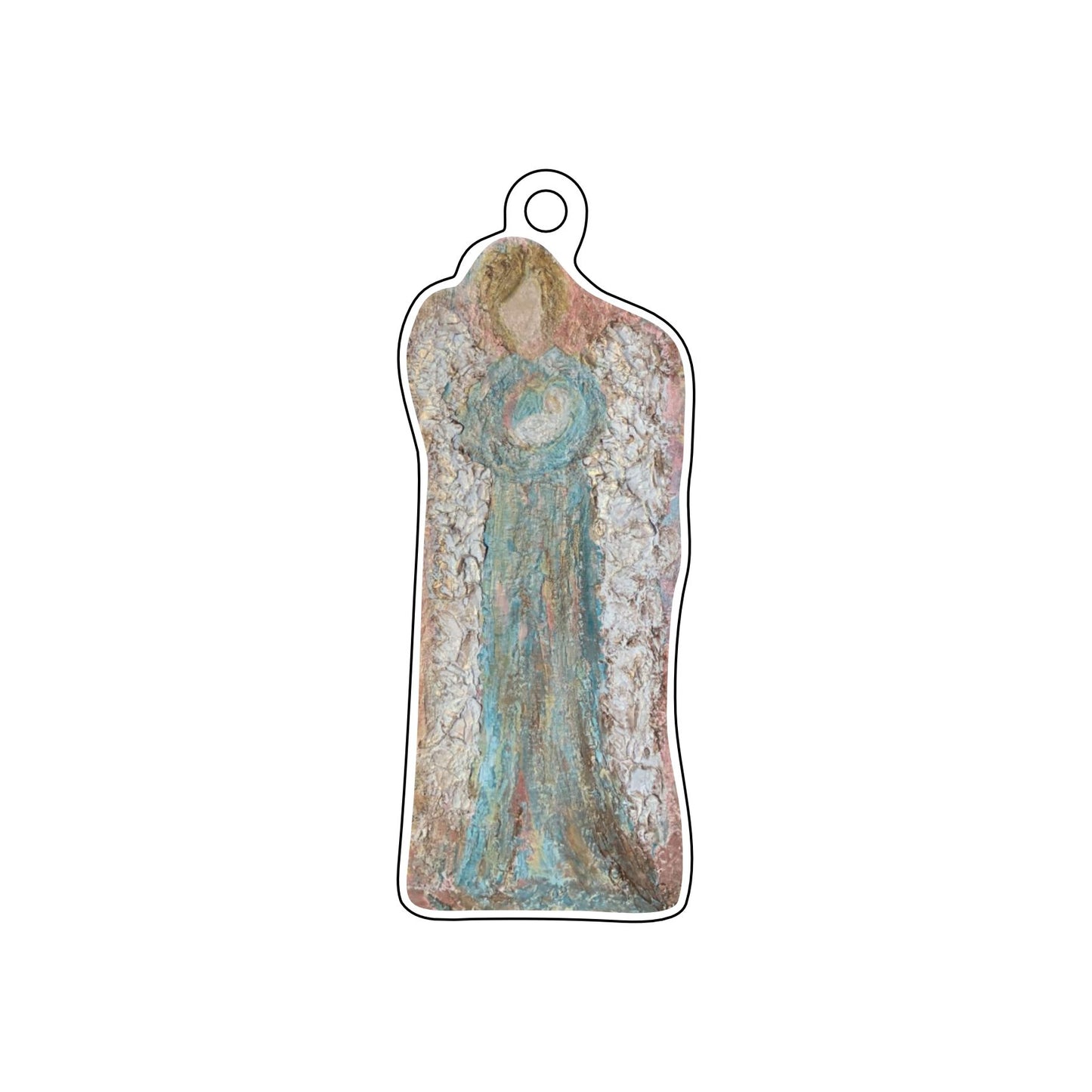 VBR-003 Angels Among Us Ornament | 0.25Acrylic Ornament
