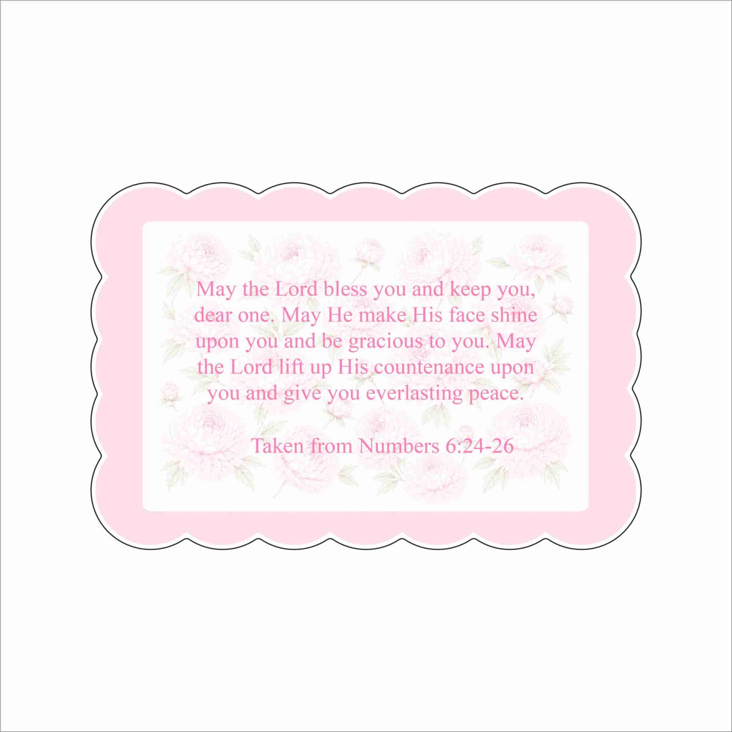 WGB-003 Girl Blessing | 0.75Acrylic Contour