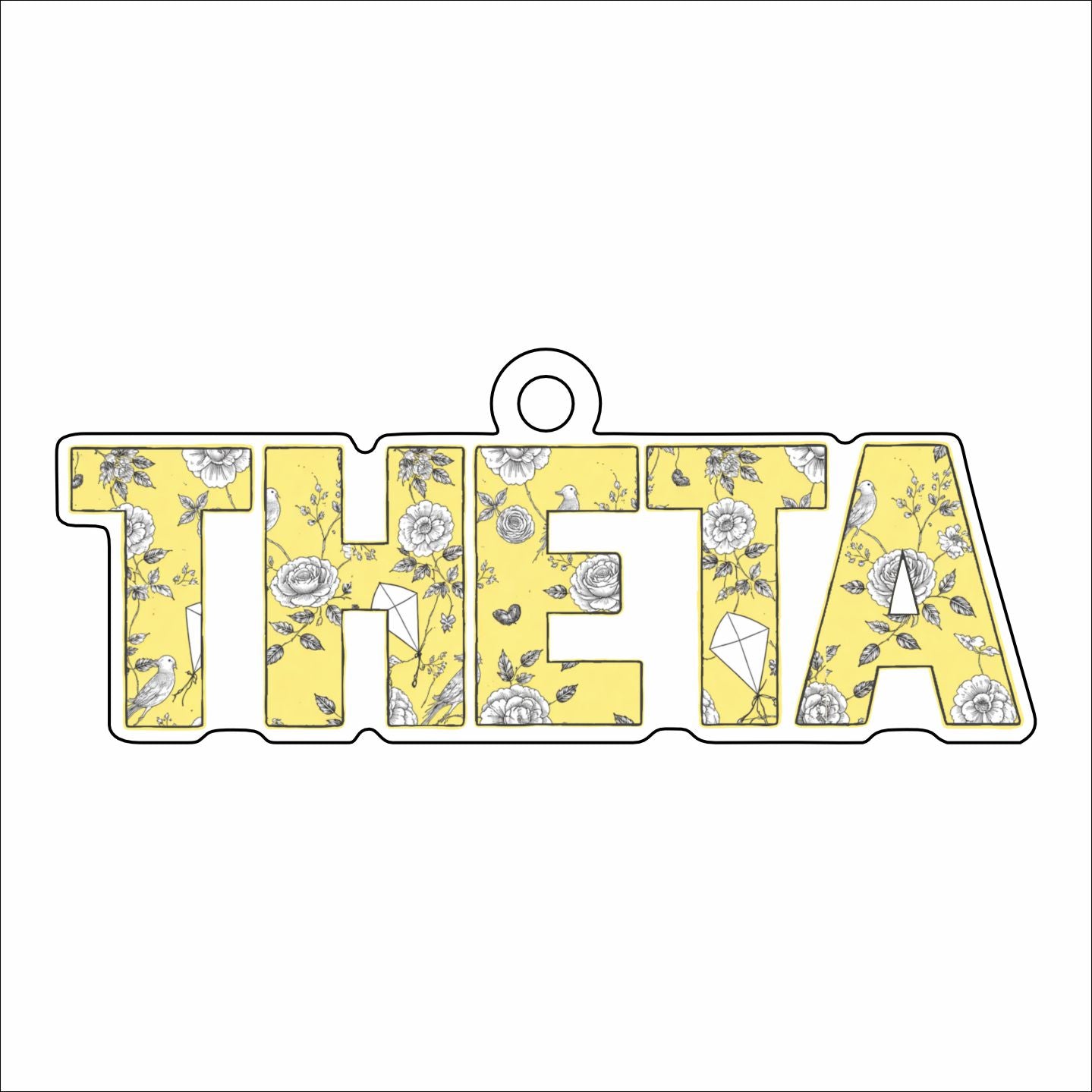 WOTP-007 THETA Ornament | 0.25Acrylic Ornament |