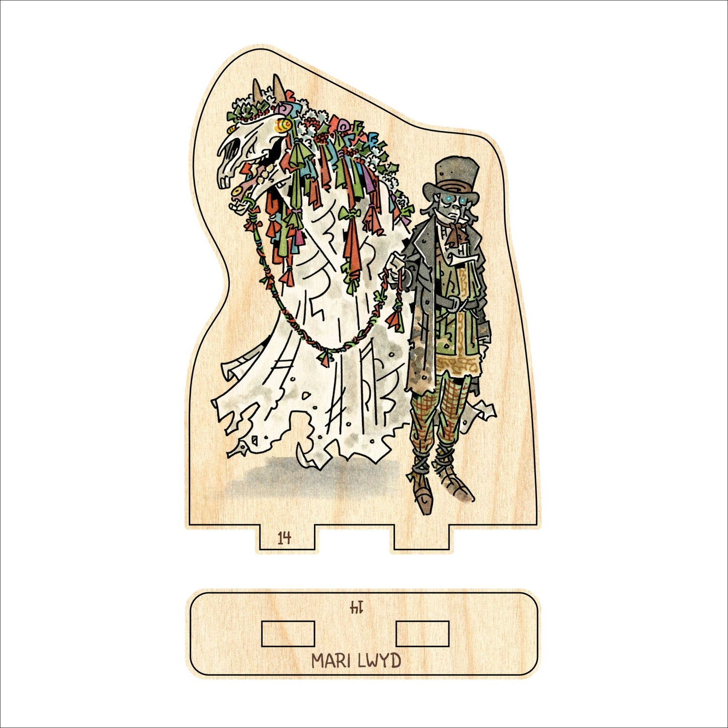 XmasF 14 Marie Lwyd | Figures | Single