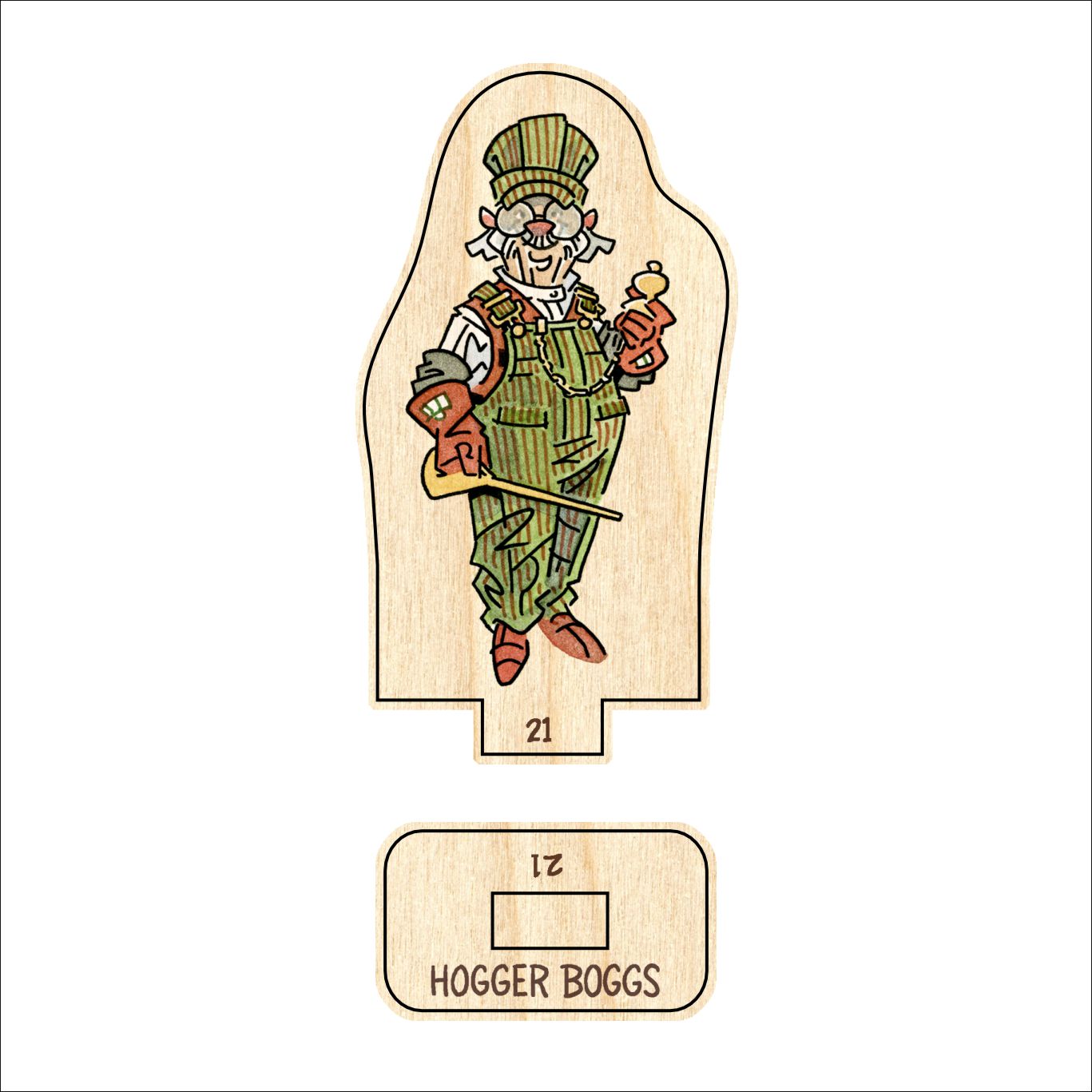 XmasF 21 Hogger Boggs | Figures | Single