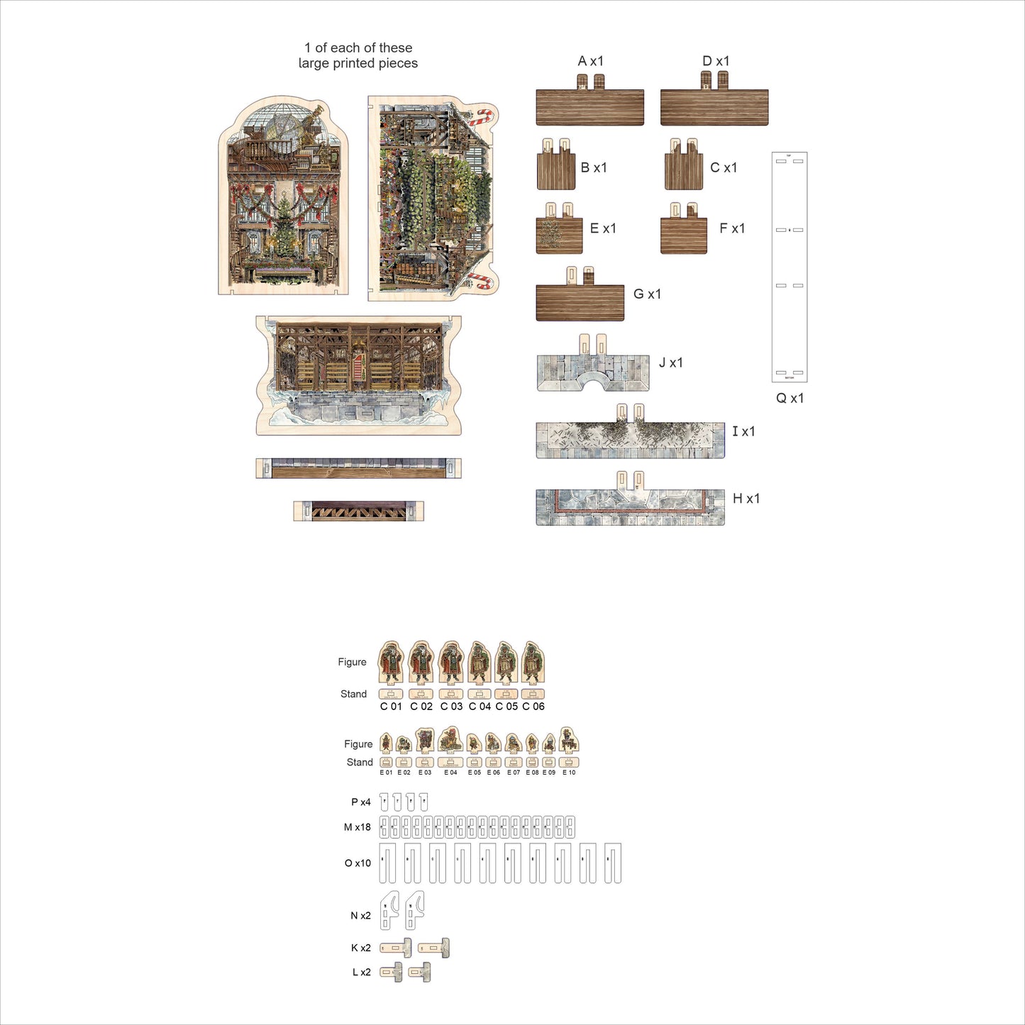 Christmas Workshop Sets | Inventory | 5 Sets
