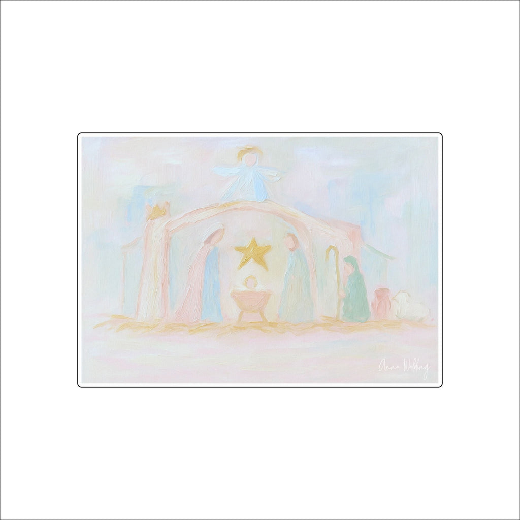 AWA-087 Pastel Nativity Mini | 0.50Acrylic Mini |