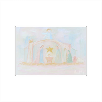 AWA-087 Pastel Nativity Mini | 0.50Acrylic Mini |