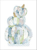 AWA-019 Blue Pumpkin Stack | 0.75in. Acrylic Cutout |