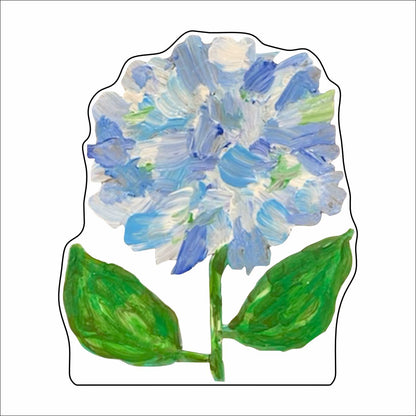 MCR-009 Blue Hydrangeas Mini | 0.50Acrylic Mini |
