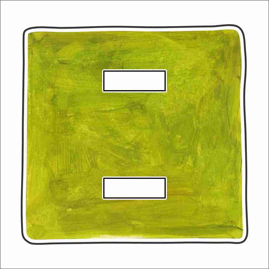 KHA-S016 Napkin Holder Base Olive | 0.50Acrylic