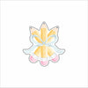 AWA-123 Pencils Blue Bow Magnet | 0.125Acrylic Magnet | Pack of 4