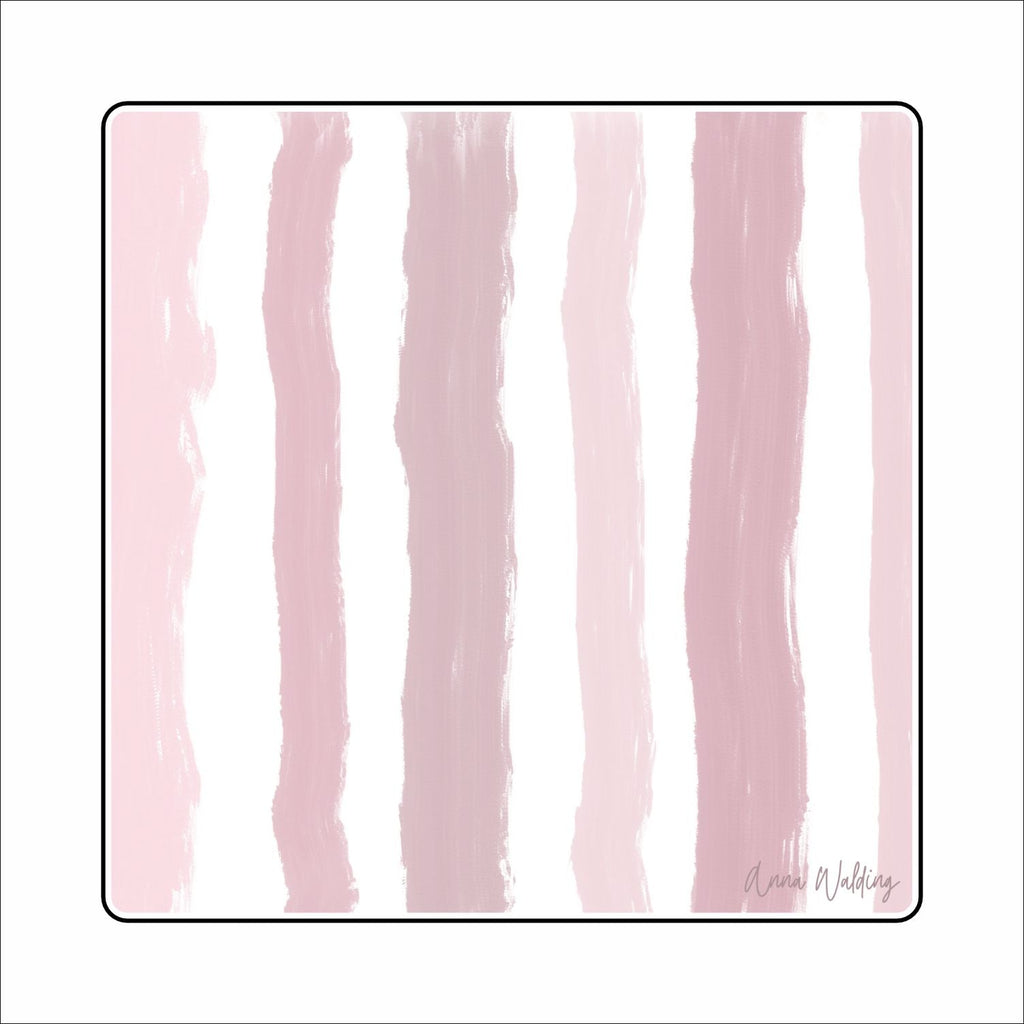 AWA-117 Pink Strip Base | 0.75Acrylic Charm Base with Steel Disc