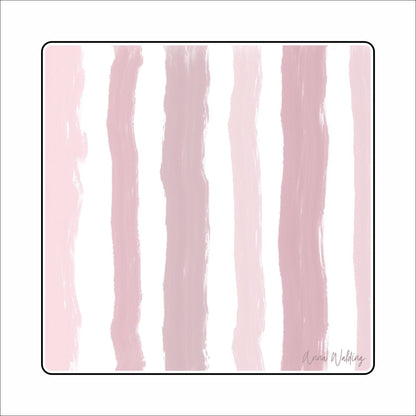 AWA-117 Pink Strip Base | 0.75Acrylic Charm Base with Steel Disc